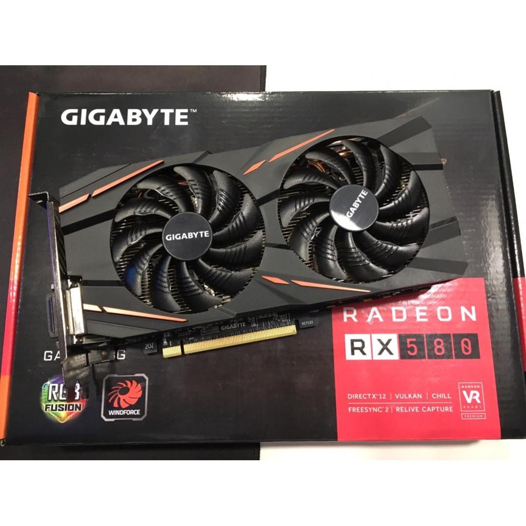 Gigabyte RX 580 8GB Gaming RX580