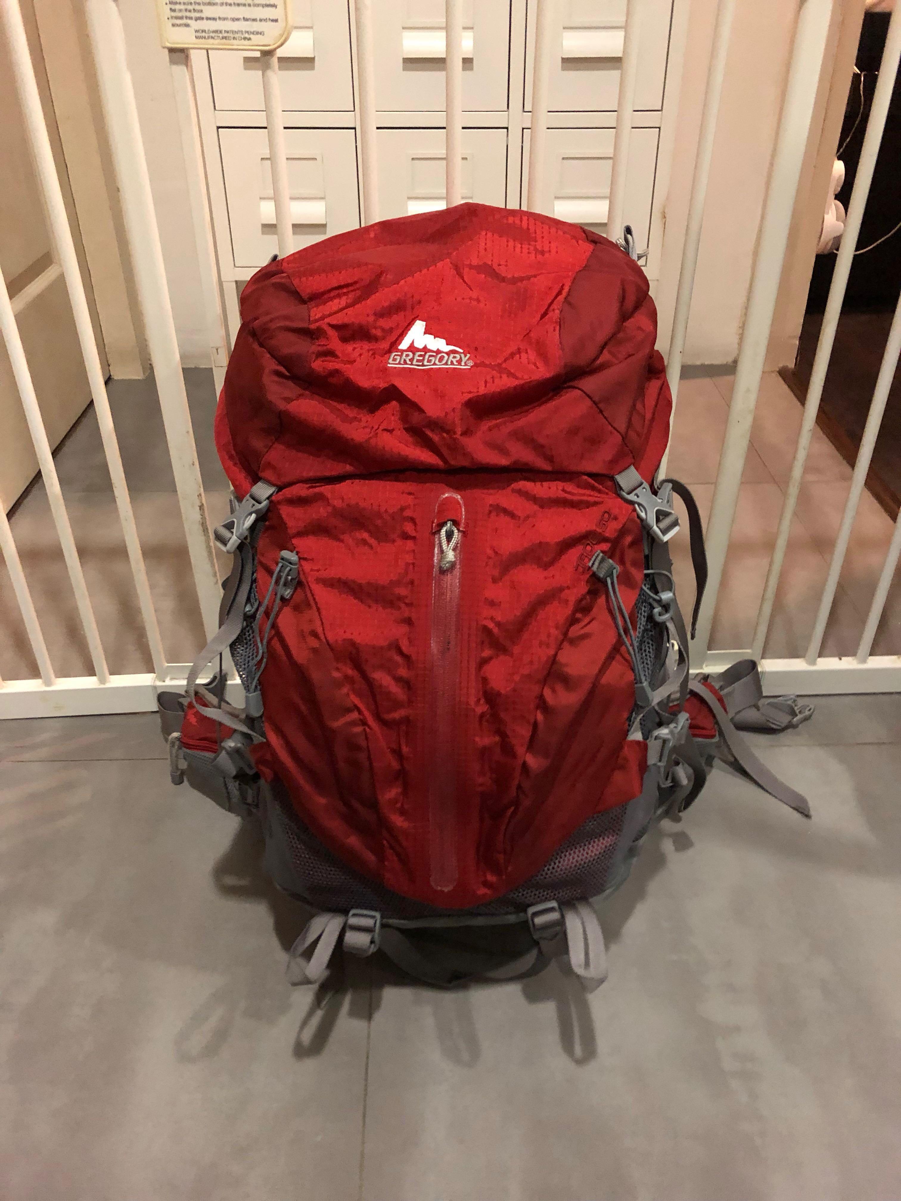 gregory 50l backpack