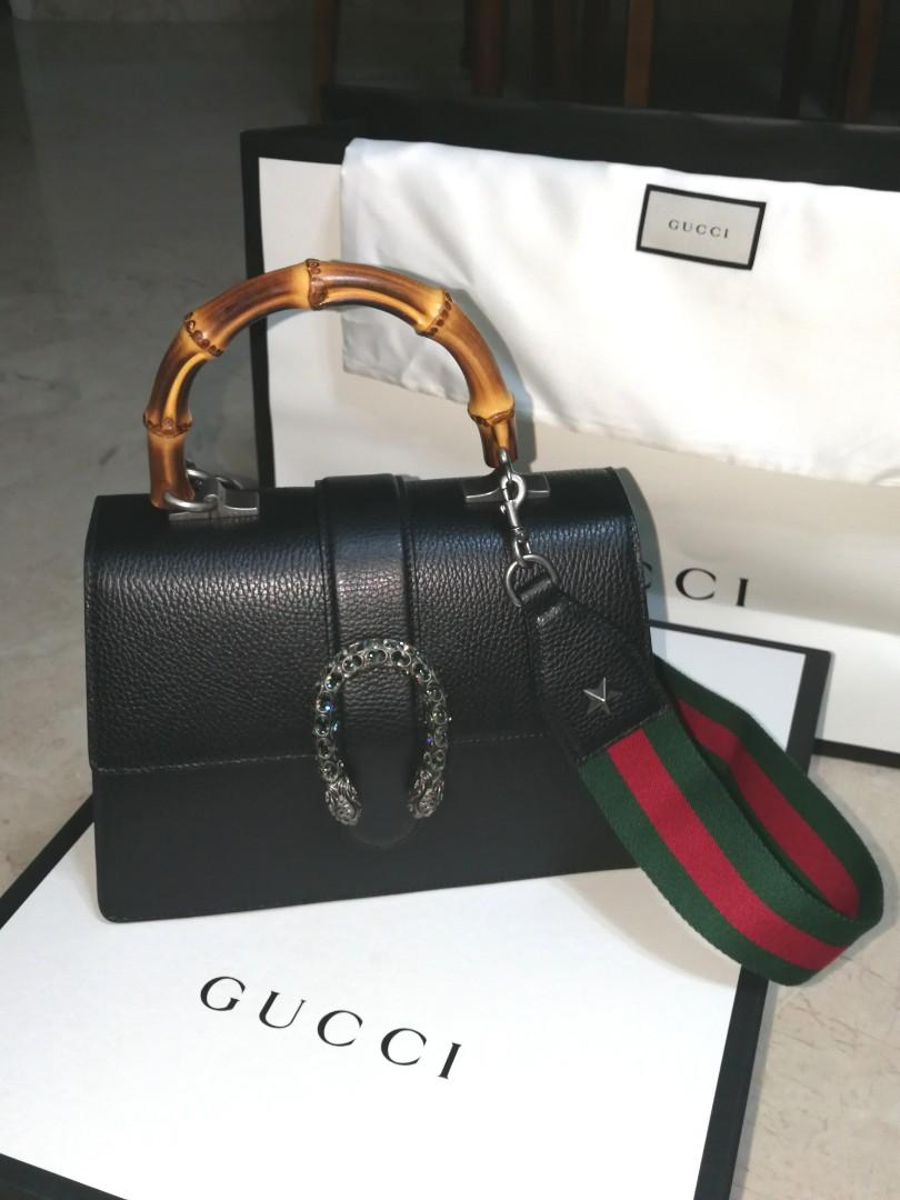 gucci bag with thick strap