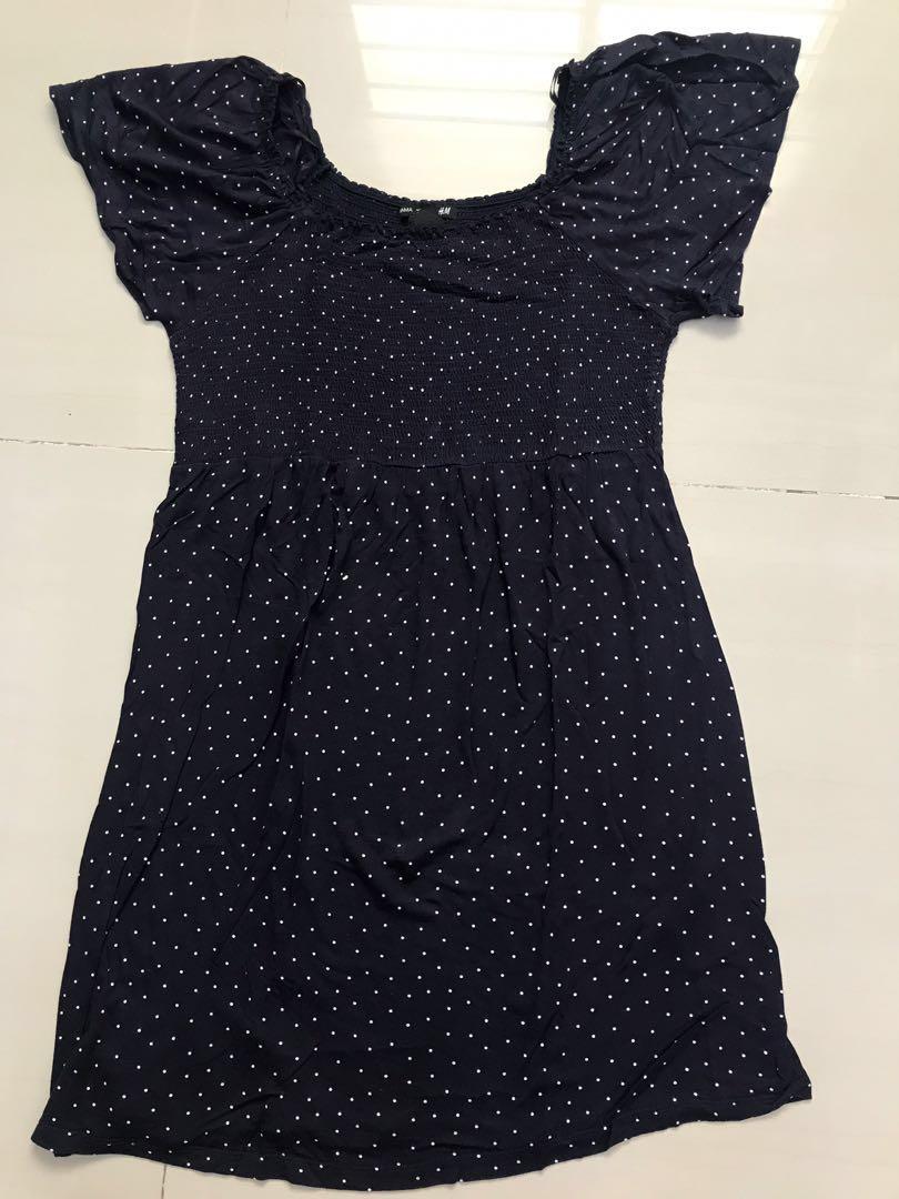 H&M Mama Maternity dress(L) - Navy blue, Babies & Kids, Maternity on Carousell H&M Mama Maternity dress(L) - Navy blue, Babies & Kids, Maternity on Carousell