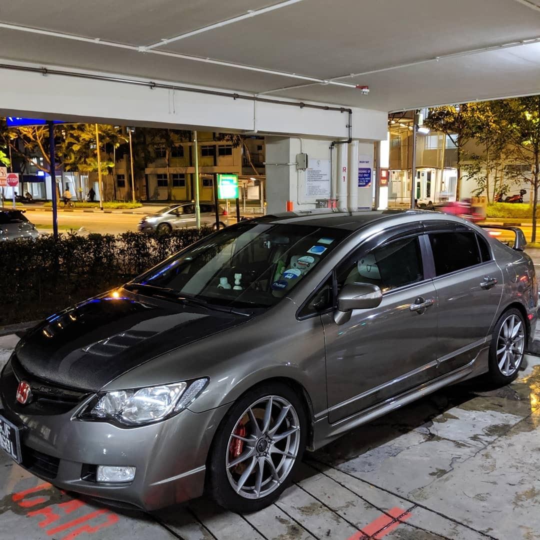 Honda Civic Fd1 Car Wash Car Grooming Detailing Car