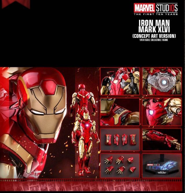 hot toys iron man concept art version