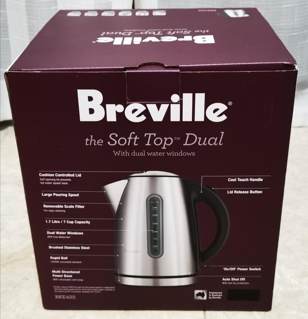 Breville the Soft Top Dual Kettle Brand New 12mth warranty TV Home Appliances Kitchen Appliances Coffee Machines Makers on Carousell