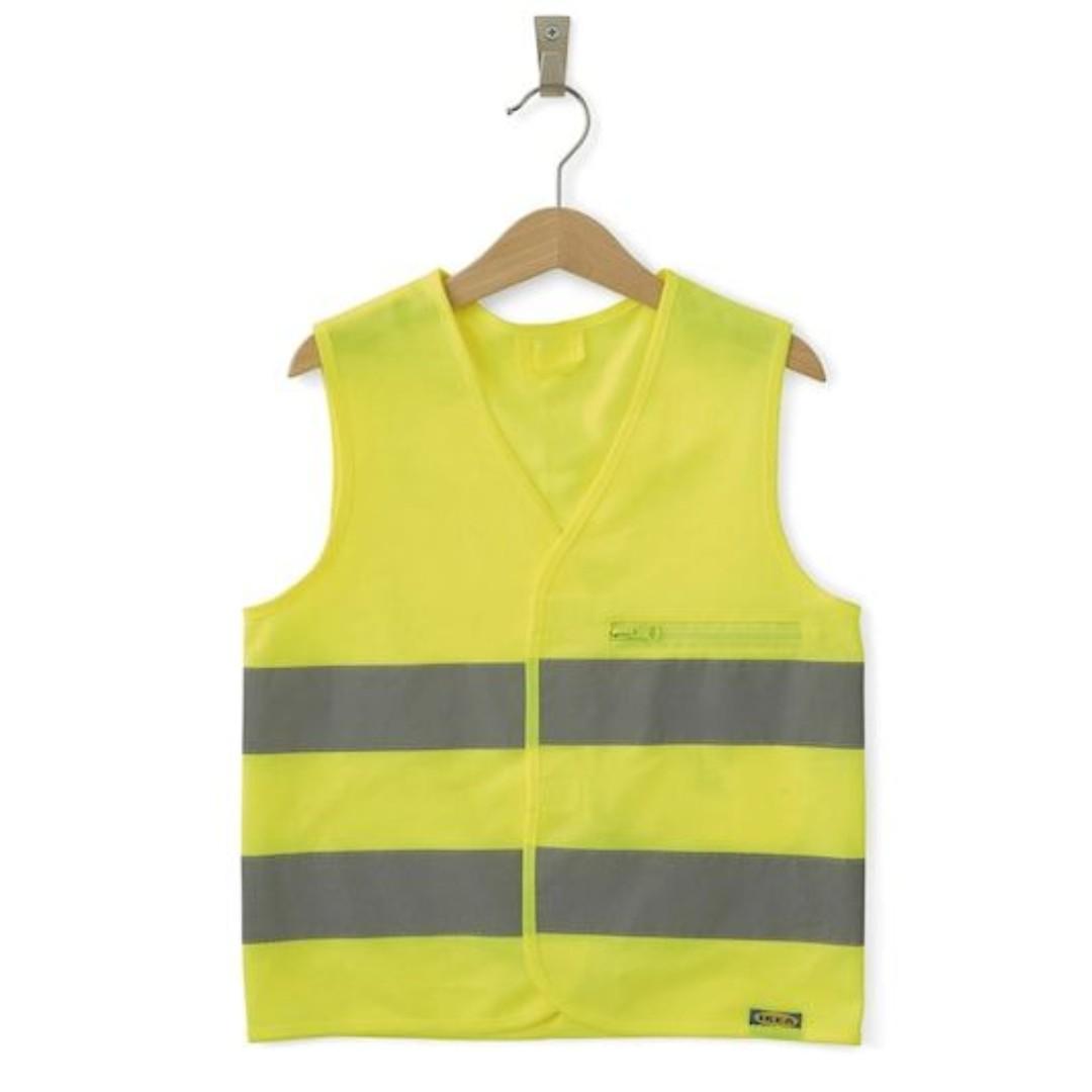 IKEA Reflective Yellow Vest BESKYDDA New IKEA Reflective Yellow Vest BESKYDDA New