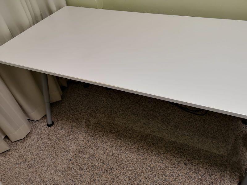 Ikea Galant Desk 160x80cm White Furniture Tables Chairs On