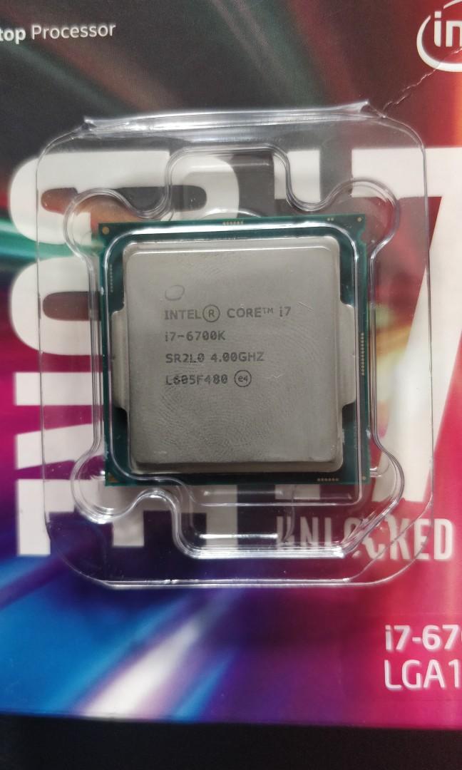 CPU core i7 6700K 02