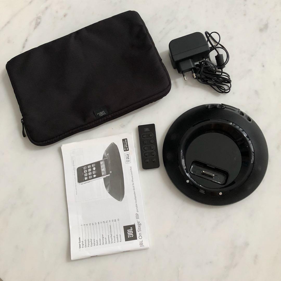 JBL iPhone iPod Speaker Dock, Audio, Portable Audio Accessories on