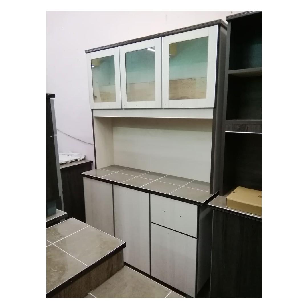 Kabinet Dapur Tinggi 4 Kaki Home Furniture Others On Carousell