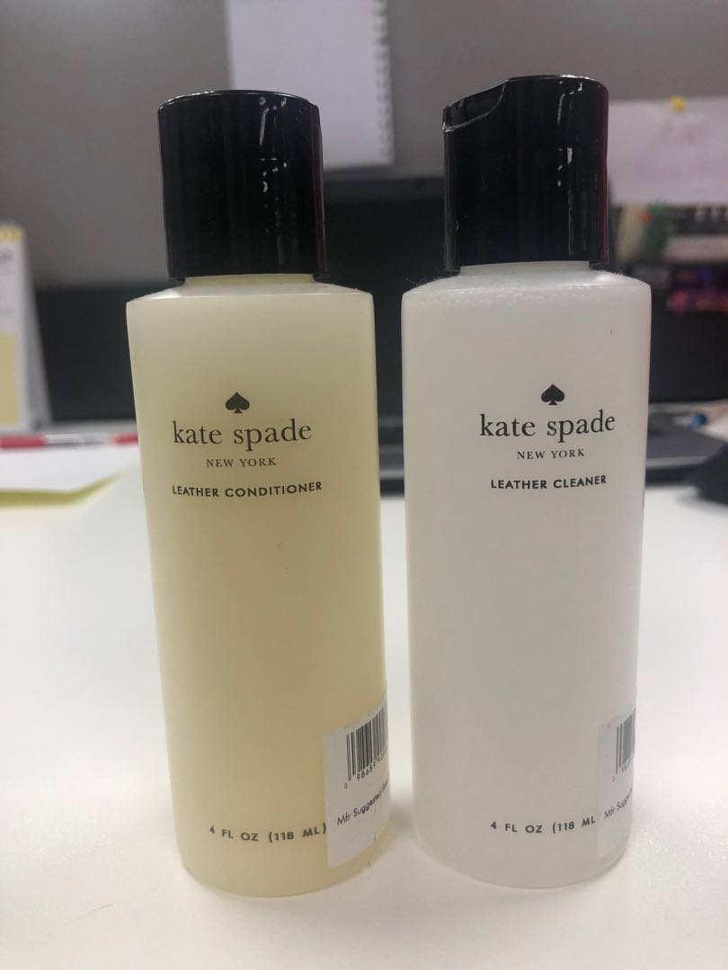 Kate Spade Leather Cleaner and Conditioner, Women's Fashion, Bags &  Wallets, Purses & Pouches on Carousell