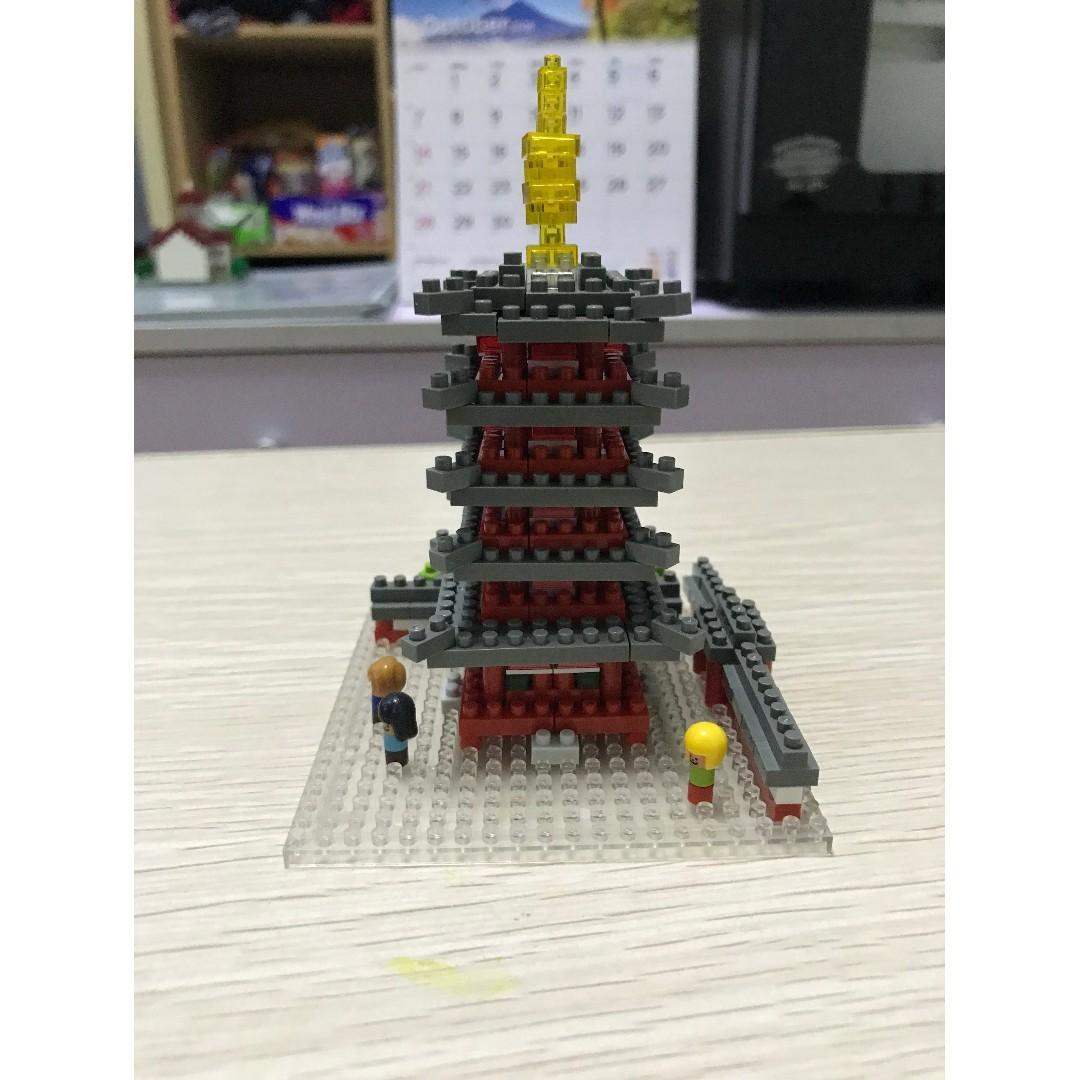 Nanoblock pagoda on sale