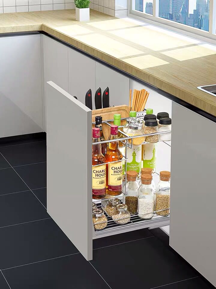 Kitchen Pull-out Basket, Furniture & Home Living, Bathroom & Kitchen ...