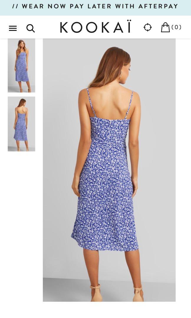 gardenia slip dress kookai