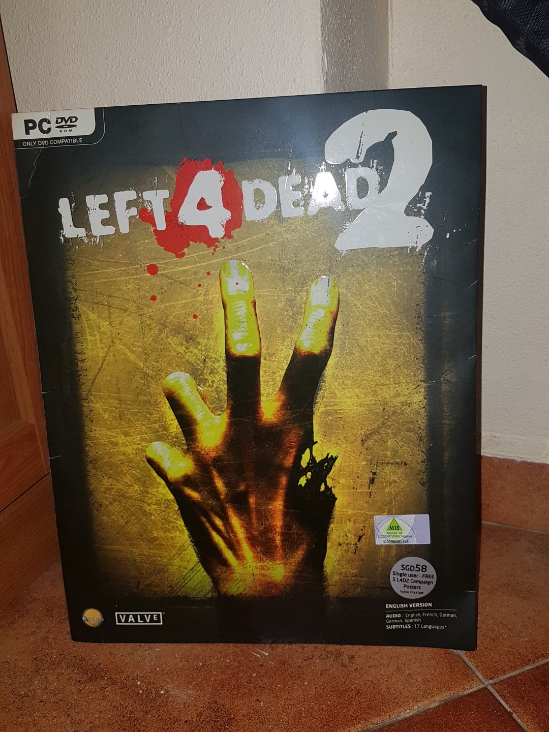 L4d2 box containing poster, Video Gaming, Gaming Accessories, In-Game ...
