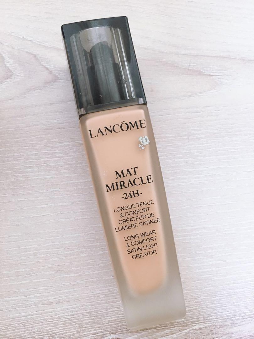 Lancome Mat Miracle 24h Long Wear Foundation Health Beauty