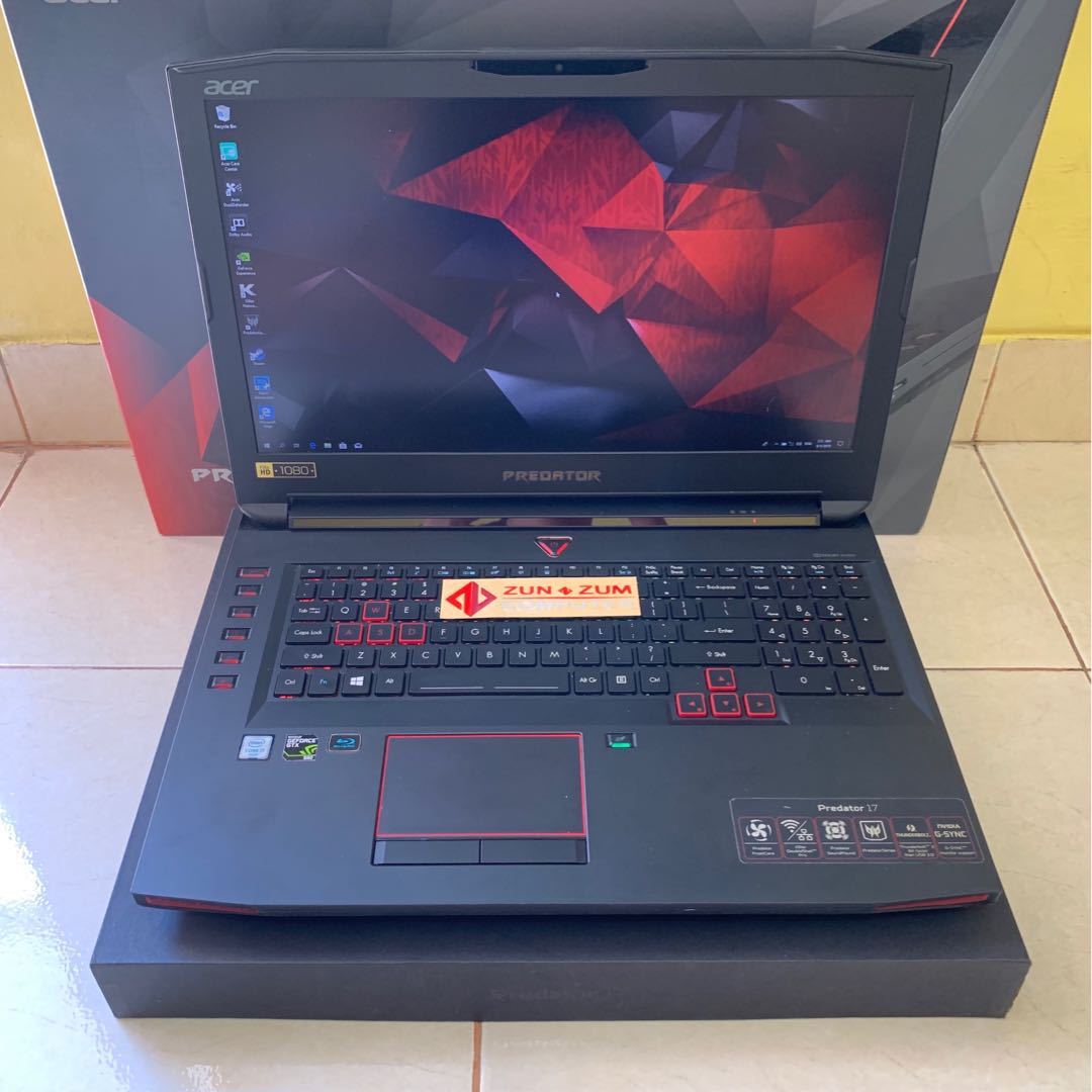 Laptop Gaming Acer Predator 17 G9 792 Core I7 Ram 16 Gb Ssd 512 Gb Hdd 2 Tb Nvidia Gtx 980m 8gb Like New Fullset Elektronik Komputer Laptop Di Carousell