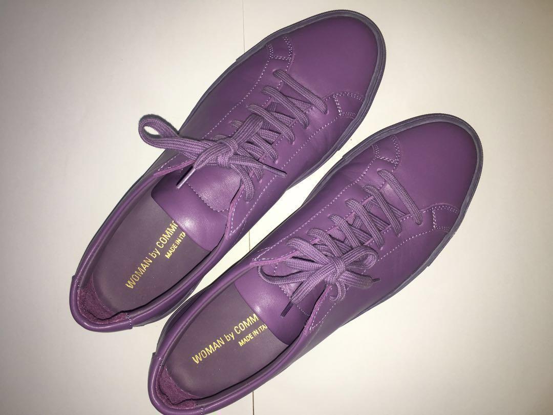 Like New Common Projects Women s Low Achilles 3701 Purple EU 40
