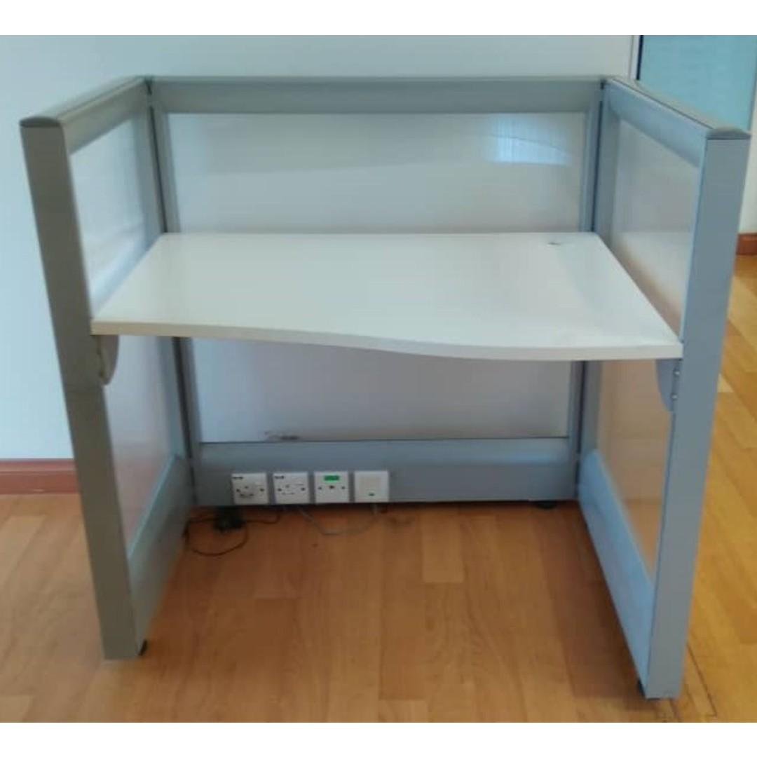 Meja W Divider Table 19d B Home Furniture Others On Carousell