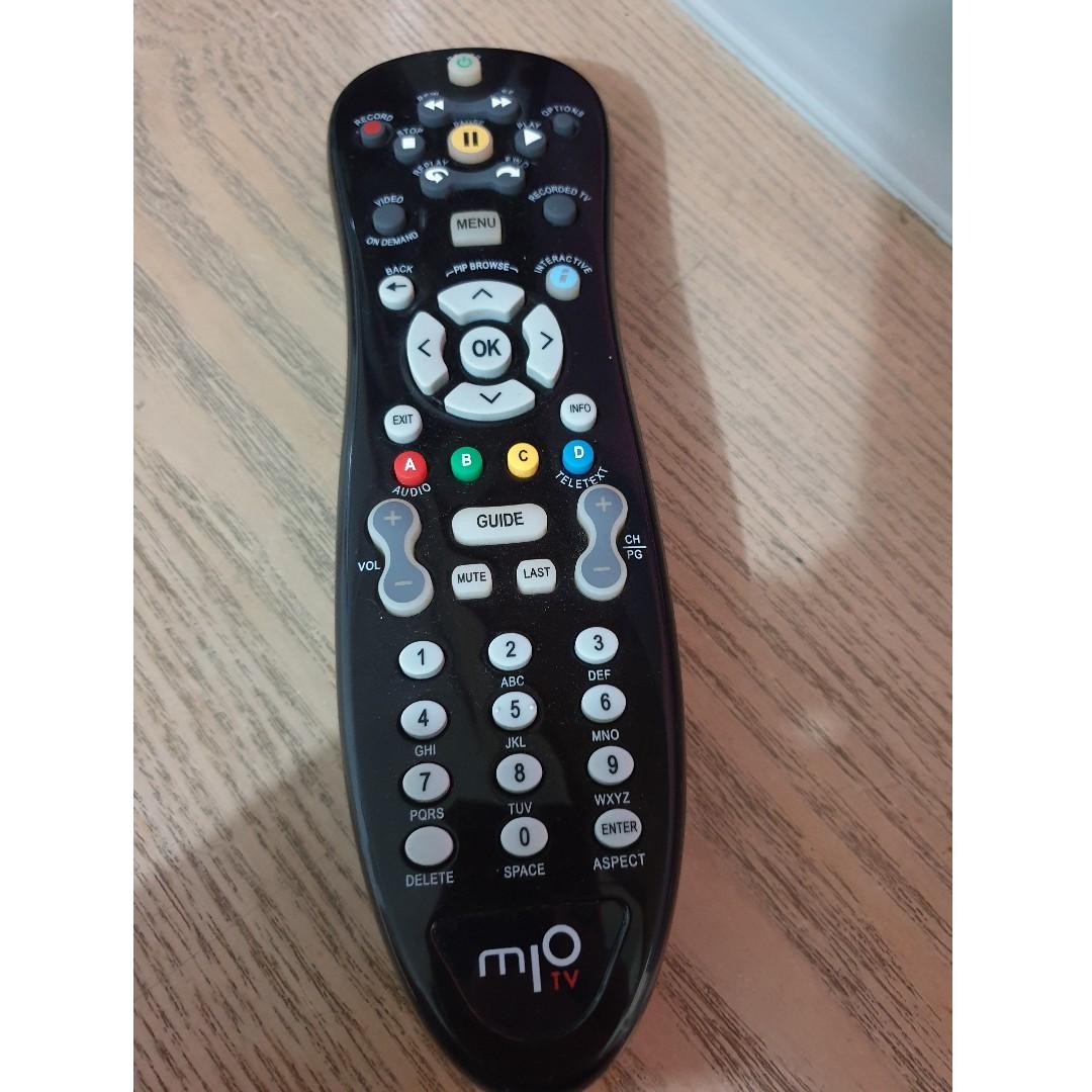 Mio Tv Remote Control Singtel, TV & Home Appliances, TV & Entertainment