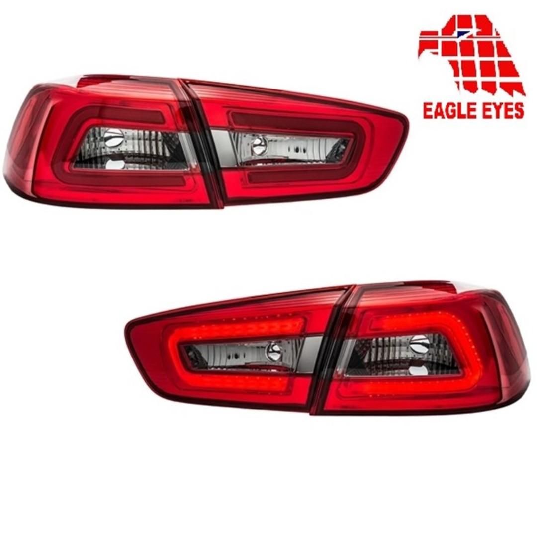 Mitsubishi Lancer Gt Evo X 10 Proton Inspira 2007 2016 Eagle Eyes Red Smoke A Concept Led Light Bar Tail Lamp Tl 169 2 Auto Accessories On Carousell