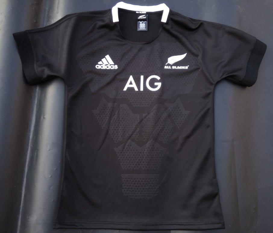 RUGBY JERSEY ALL BLACKS NEW ZEALAND 