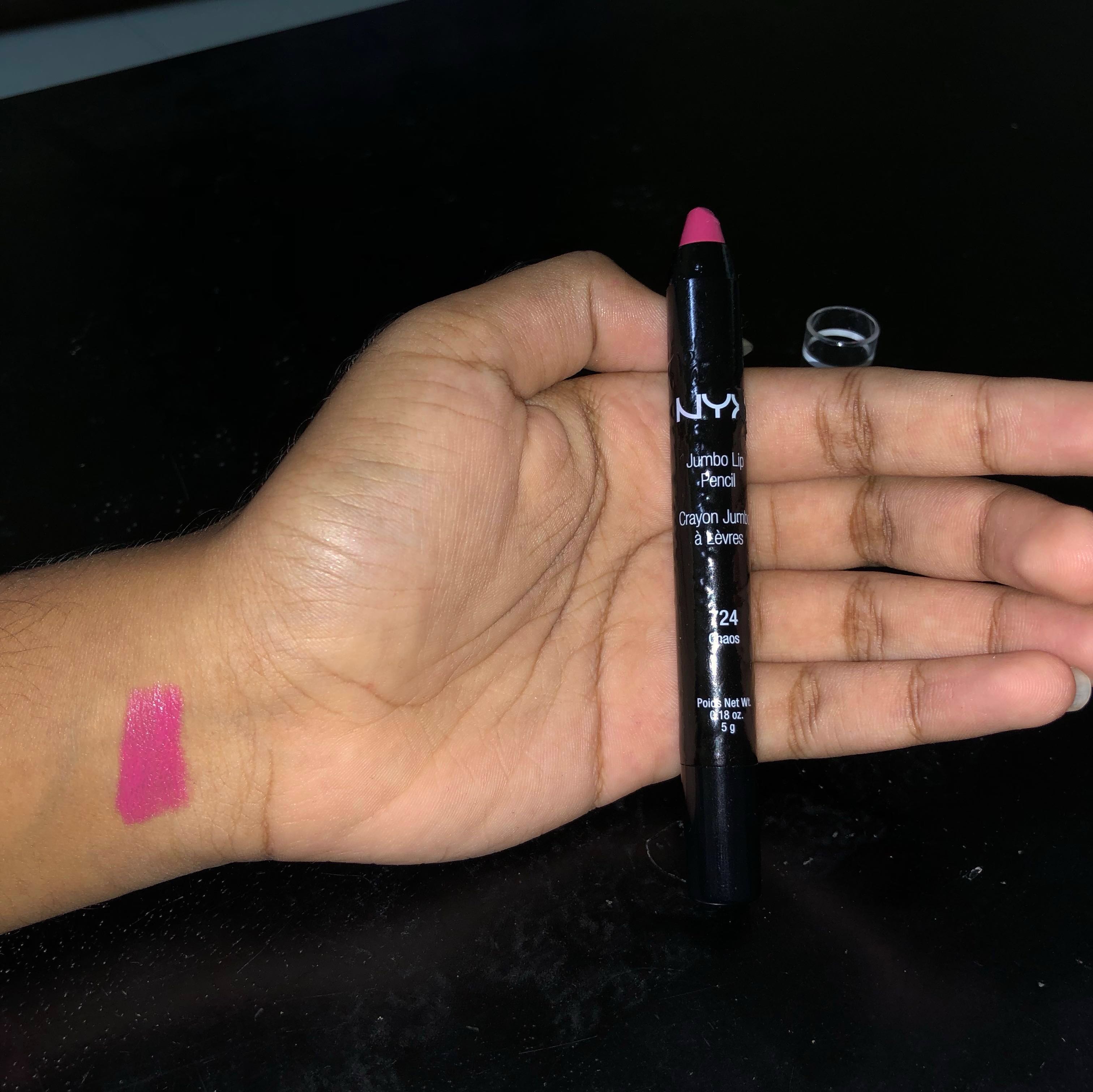 NYX Jumbo Lip Pencil (724 Chaos), Beauty & Personal Care, Face, Makeup