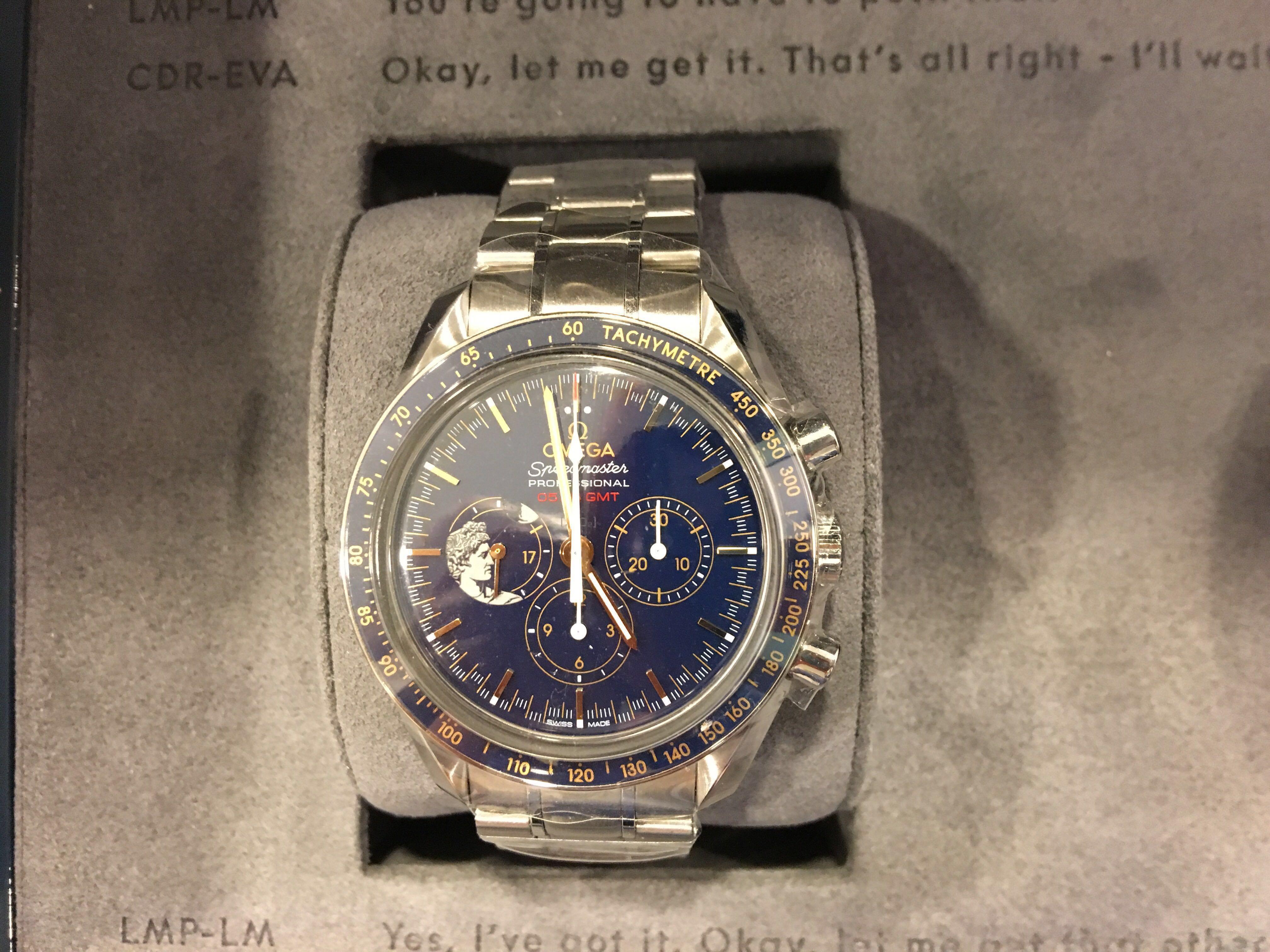 Omega Speedmaster Apollo 17 45th 