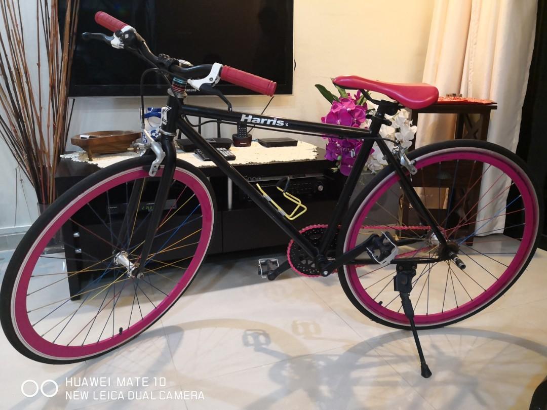 pink fixie