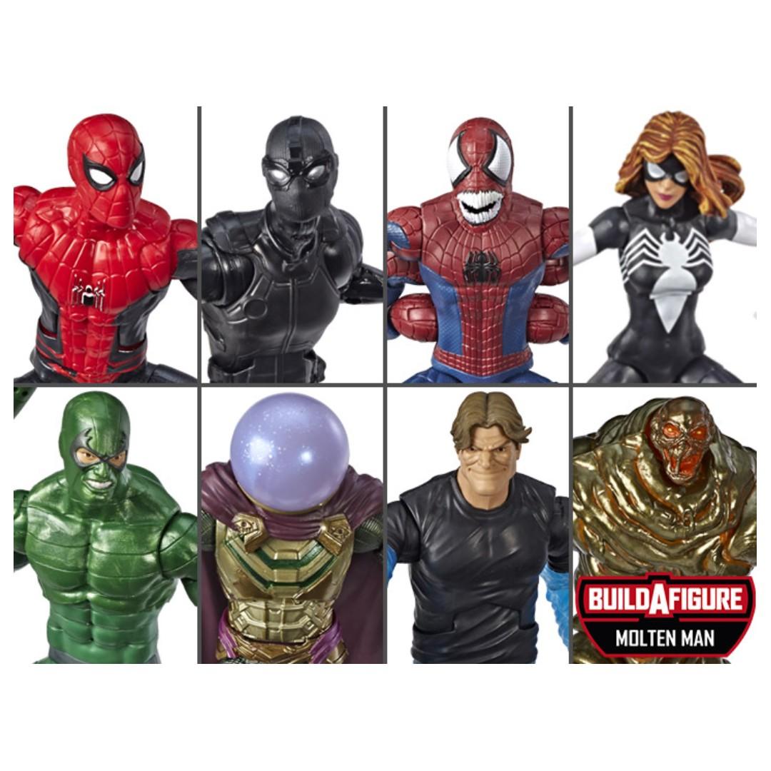 Pre Order Marvel Legends Spider Man Far From Home Molten Man Baf