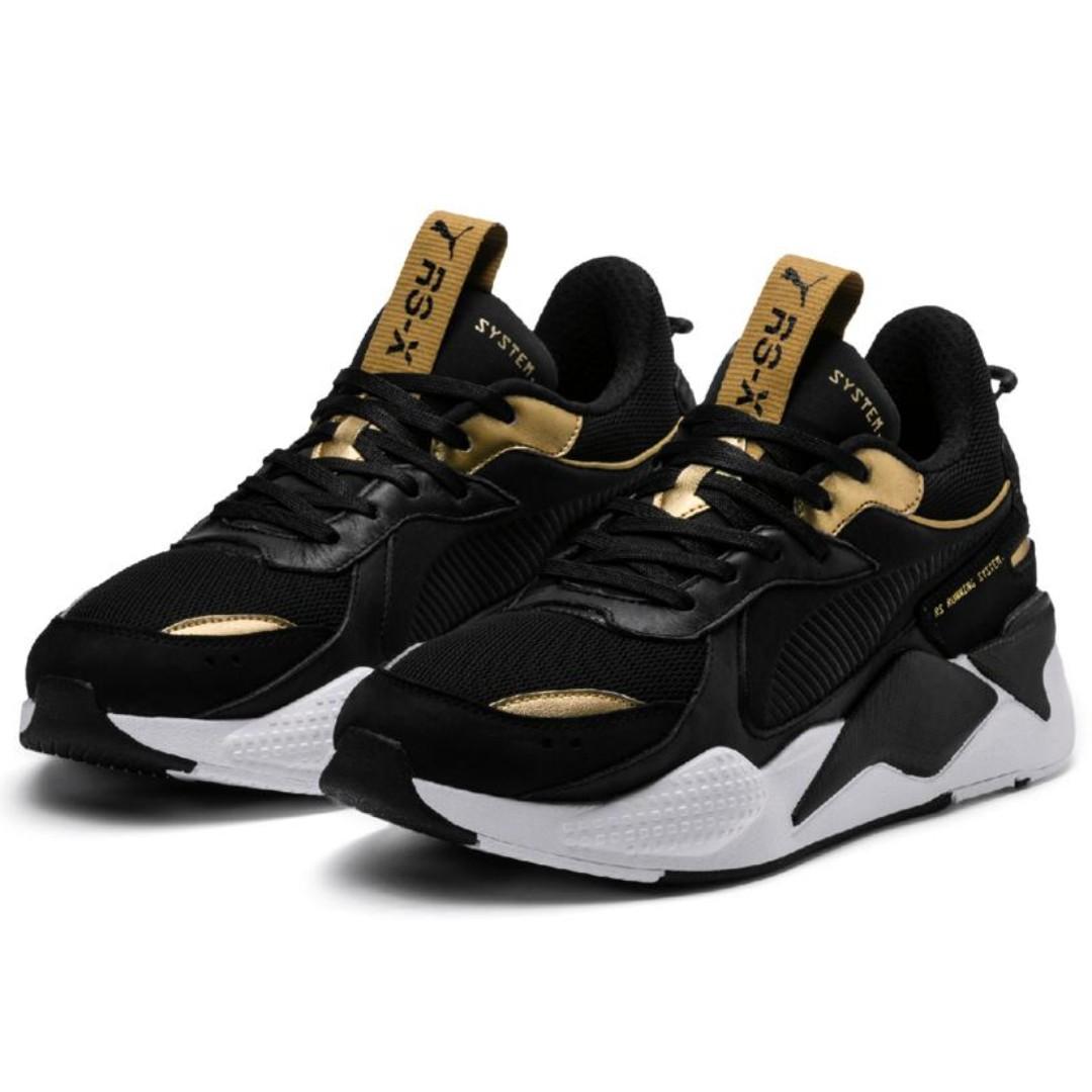 Puma rs x toys black and gold shop