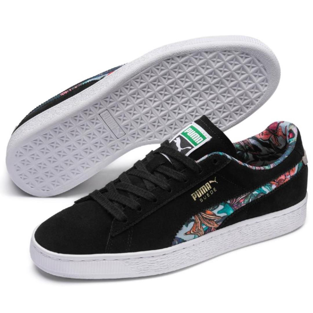 MGAG101 Puma Suede Secret Garden Black Authentic Original