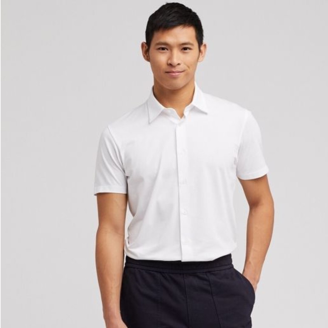 SALE Uniqlo x Tomas Maier AIRism Polo Shirt Men s Fashion Tops