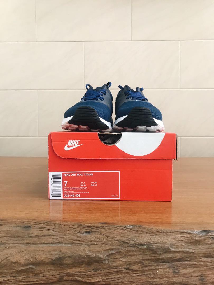 Sepatu Nike Nike Air Max Tavas Coastal Blue Fesyen Pria