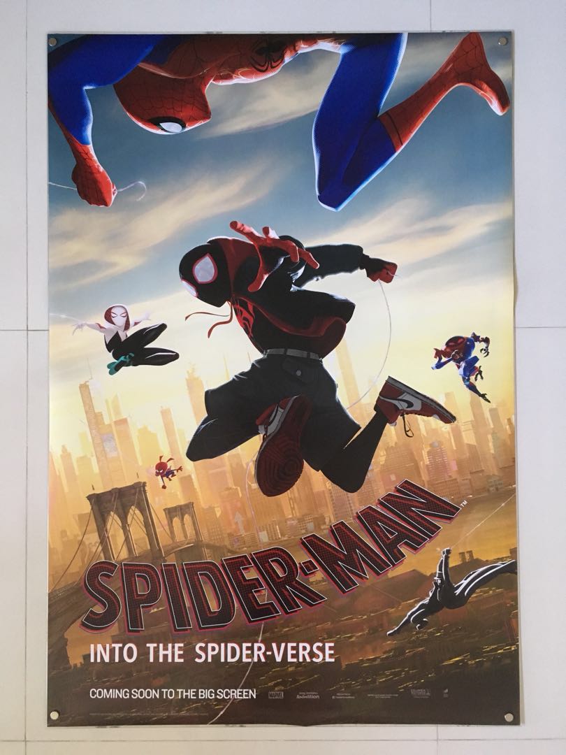 Spiderman Into the Spiderverse Original Doublesided