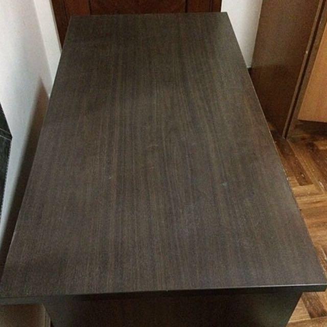 Study Table (Category: Tables & Sets) located in Singapore. Submitted by rainbowpills (Listing ID 150801765, Image 3). Description: Length is 48" x Width 23.6" x Height 29" Excluding mover transport.