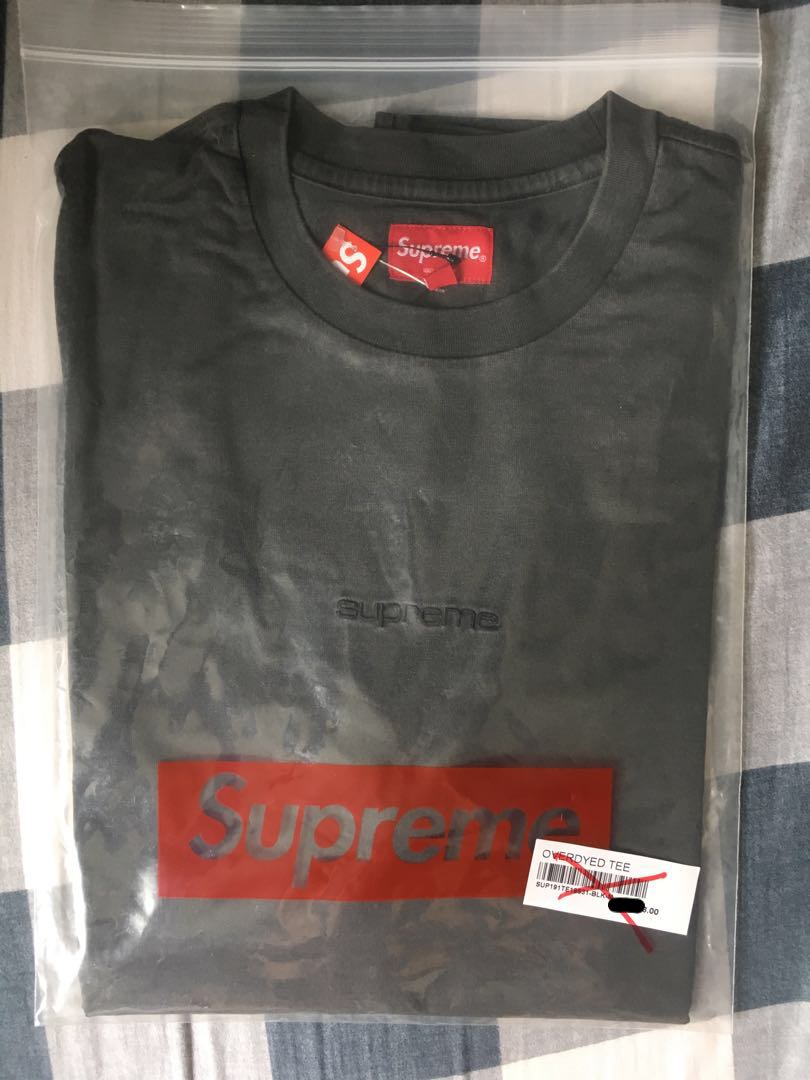 supreme overdyed tee
