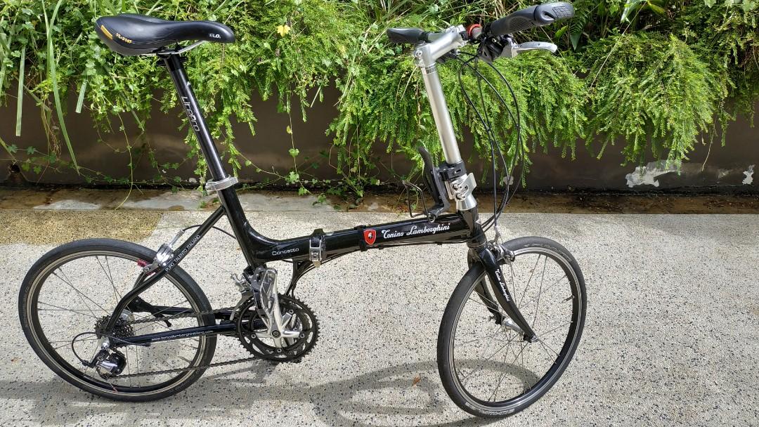 tonino lamborghini 20 folding bike