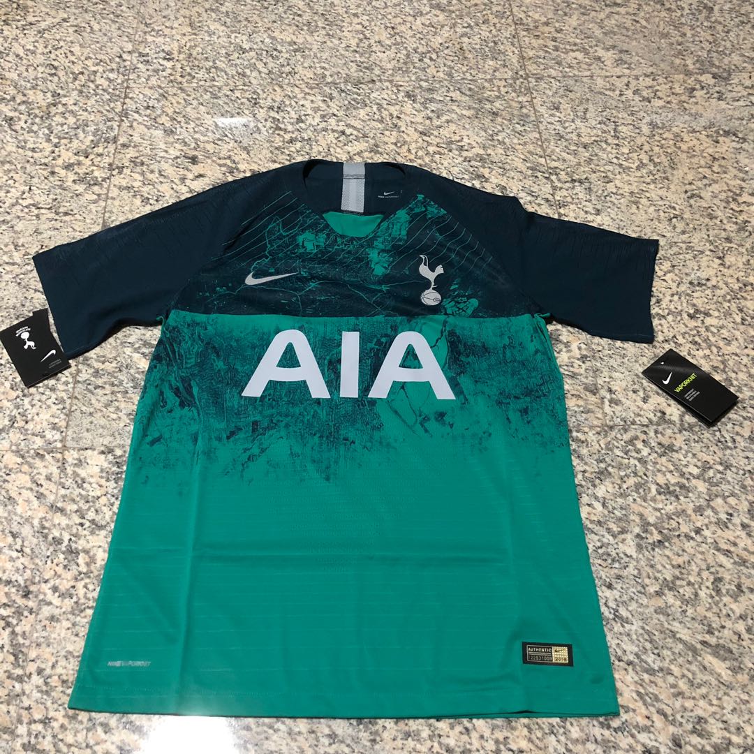 Dele Alli Tottenham Hotspur 2018-19 Authentic Green Men's Third Replica  Jersey