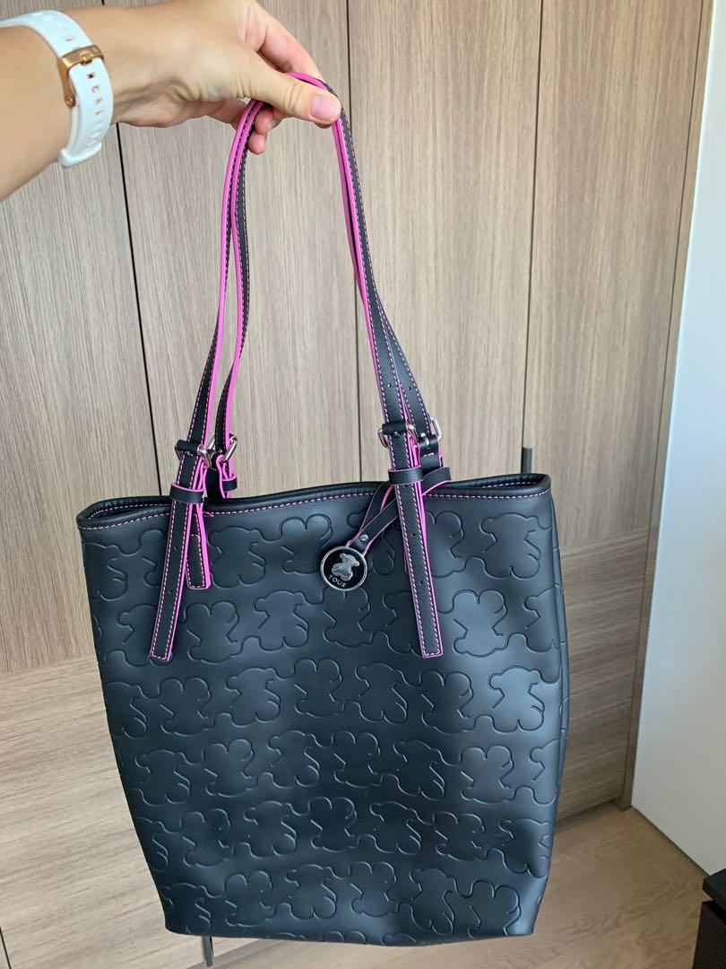 Tous pink store bag