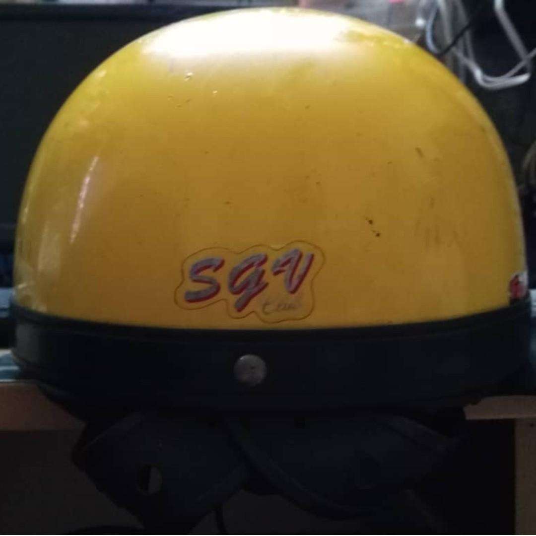 Sgv half helmet cheap