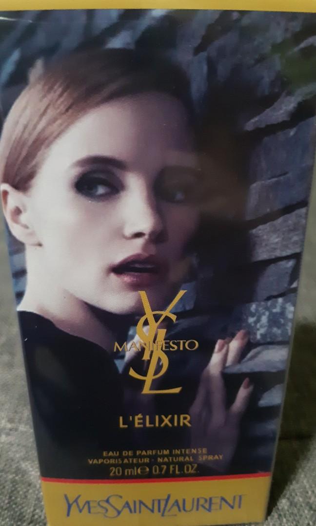 YSL Manifesto L Elixir 20ml Beauty Personal Care Fragrance