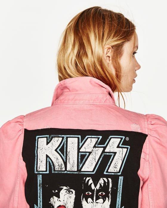 Zara kiss denim jacket 2025