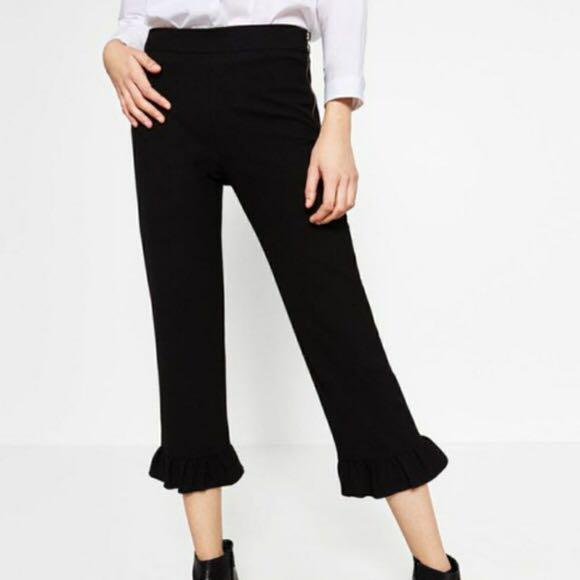 Ruffle pants zara store