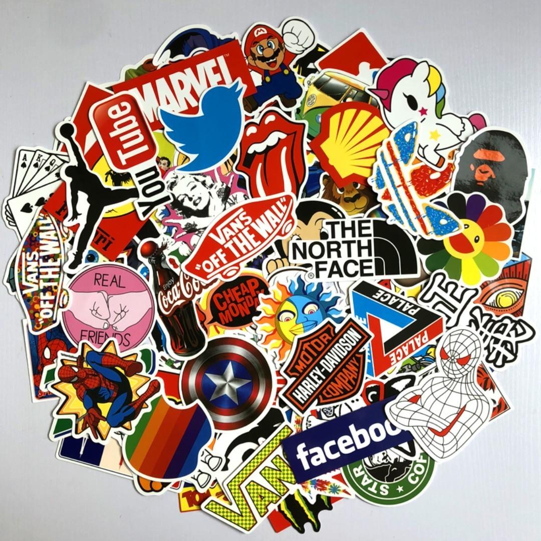 100 clearance hypebeast stickers
