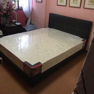 Direct warehouse sale! Bed set with mattresses