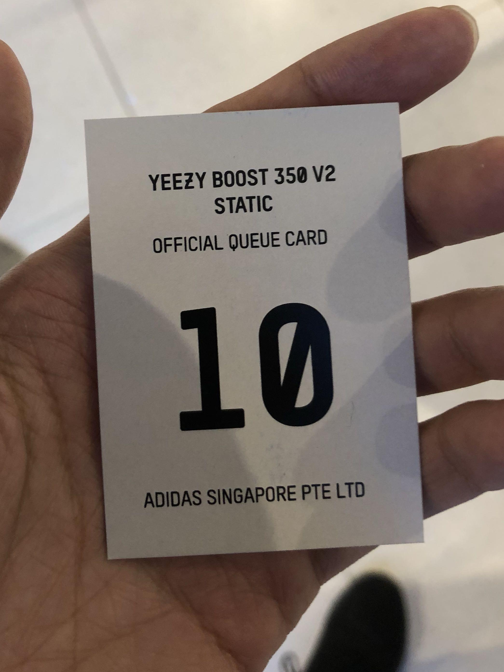 350 V2 Static, Men's Fashion, Footwear, Sneakers on Carousell