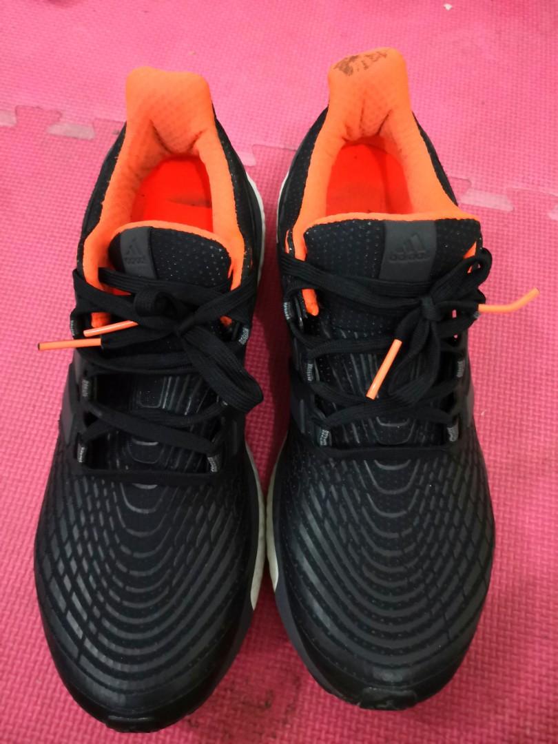 Adidas energy boost black orange