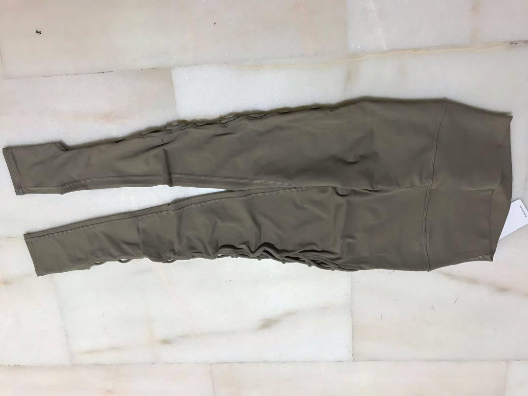 Alo Interlace Leggings Gravel Women s Fashion Activewear on Carousell