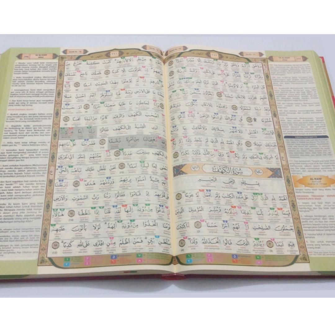 Al Quran Per Kata An Nur A4 Size A5 Size In Stock Vintage Collectibles Religious Items On Carousell