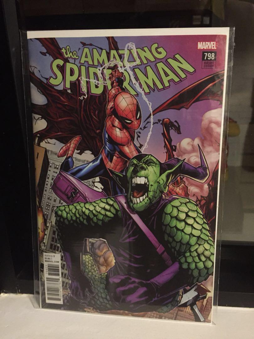 Amazing Spider Man 798 Red Goblin Ramos Variant Cover Marvel Comic Book New 1 2 Comics Collectibles Rincondiving Com