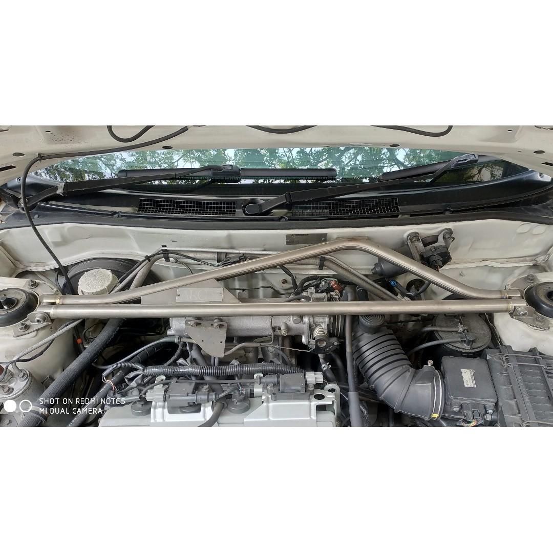 ARC Titanium 3 Point Strut Bar for Evo 4 Evo 5 Evo 6, CK Lancer etc